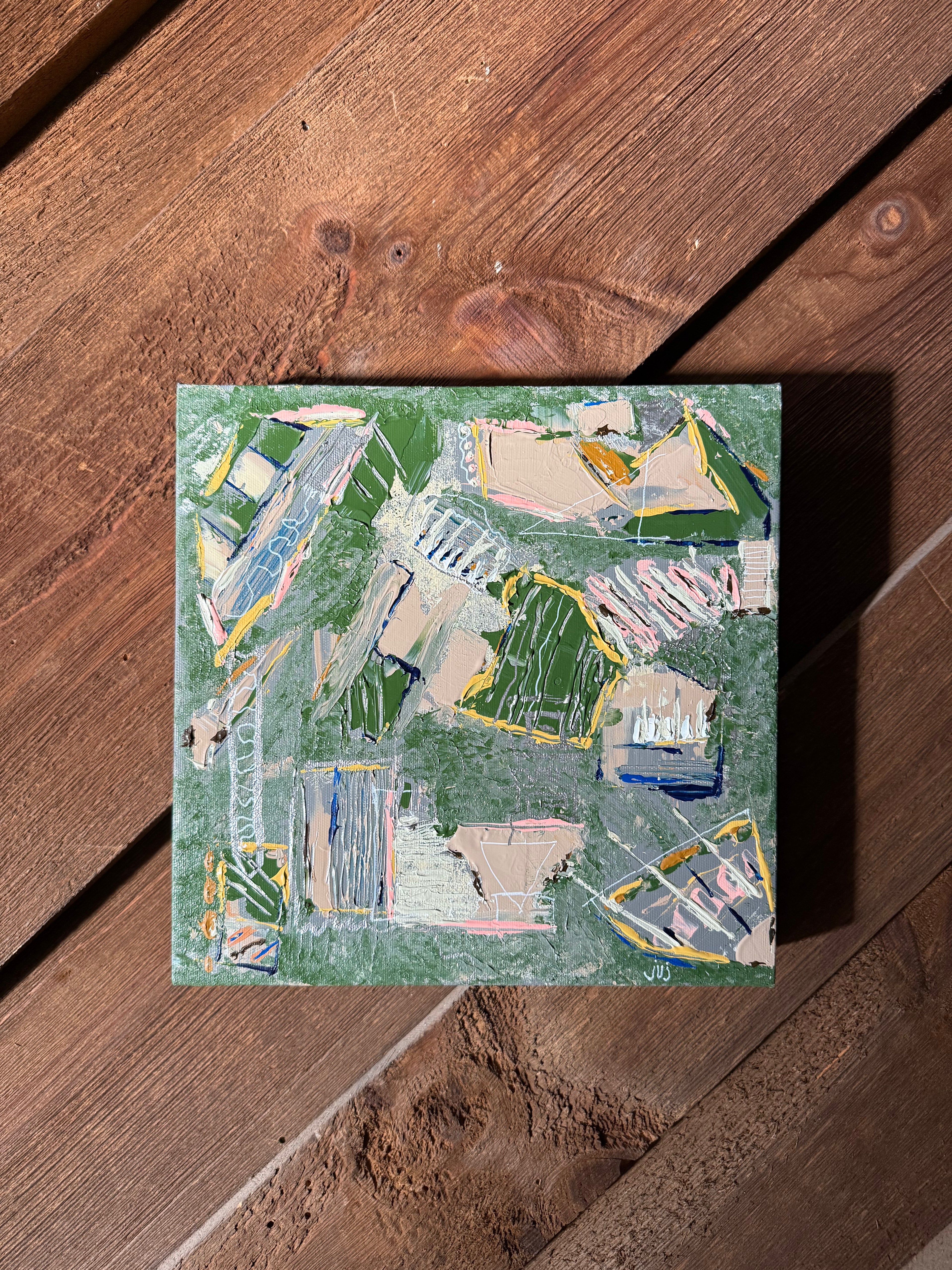 10" x 10" Painting by Juliana Brehm